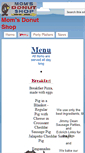 Mobile Screenshot of momsdonut.com